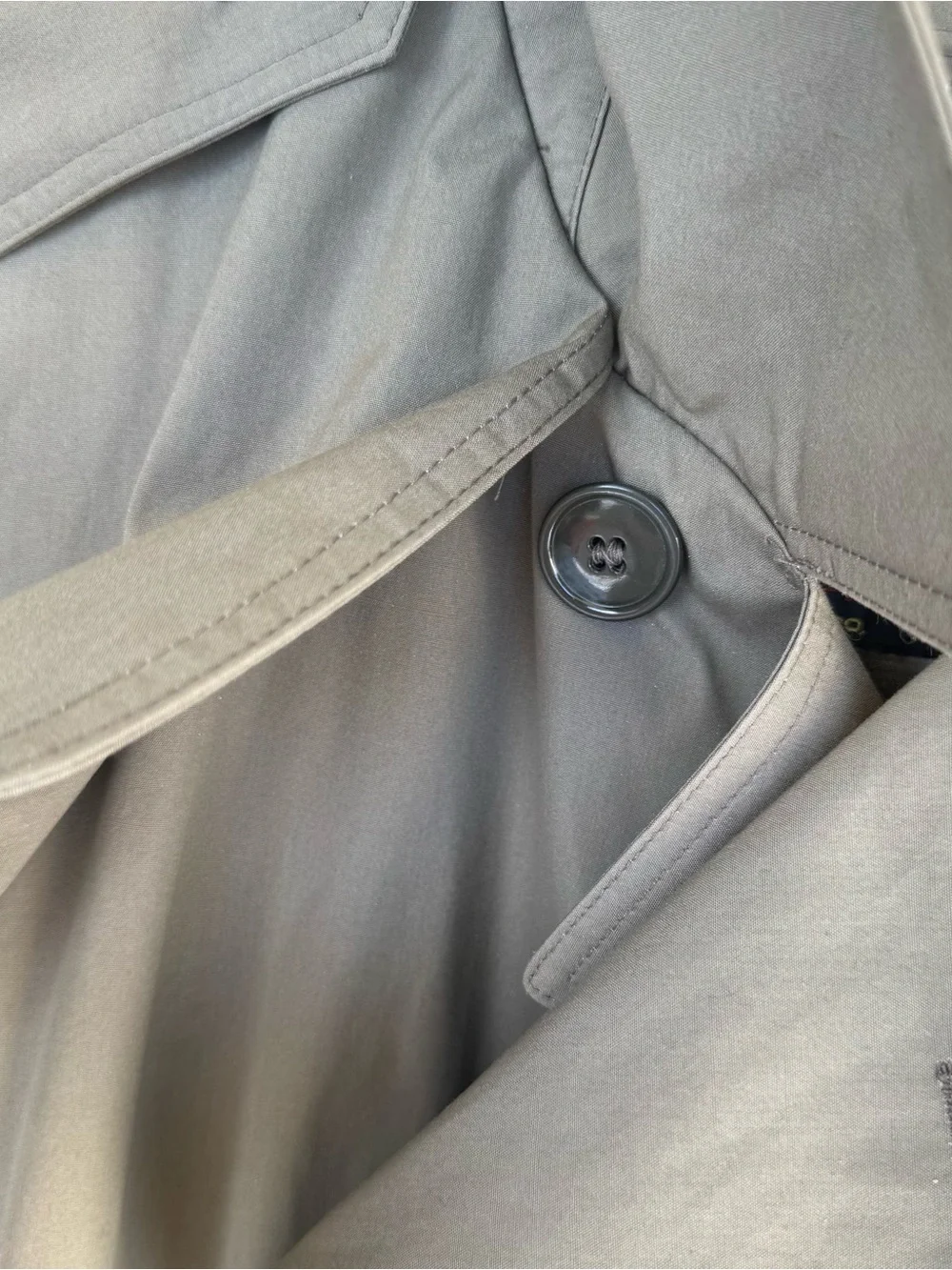 Vintage Marine Shop Trench Coat